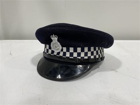 VINTAGE LANCASHIRE CONSTABULARY POLICE OFFICERS HAT