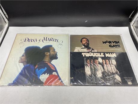 2 MARVIN GAYE RECORDS - EXCELLENT (E)