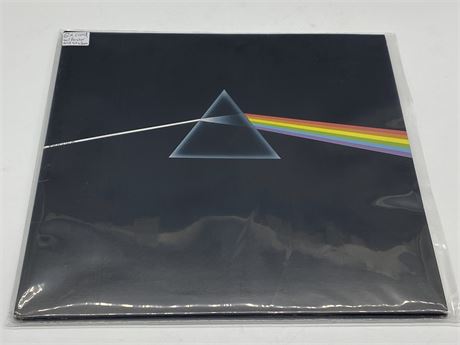 PINK FLOYD - THE DARK SIDE OF THE MOON W/POSTER & STICKERS - EXCELLENT (E)