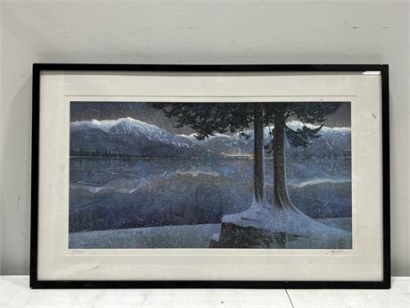 SIGNED / NUMBERED PRINT BY BRENT LYNCH (40”x25”)