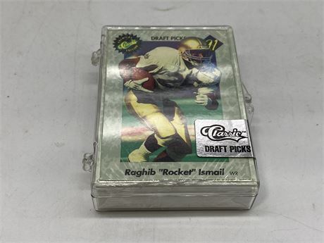 SEALED CFL DRAFT PICKS PREMIERE CLASSIC EDITION PACK