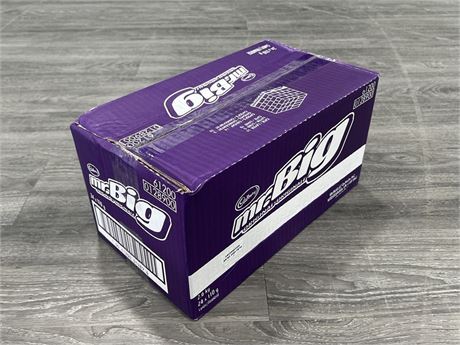 BULK BOX OF NEW MR.BIG CHOCOLATE BARS - 24 PACKS PER BOX - 110GRAMS PER PACK