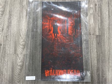 LIMITED EDITION WALKING DEAD POSTER (NUMBERED)