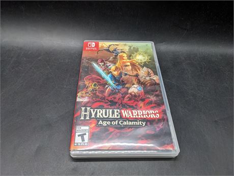 HYRULE WARRIORS AGE OF CALAMITY - EXCELLENT CONDITION - SWITCH