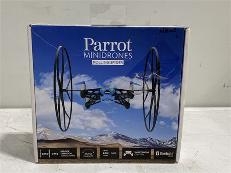 NEW PARROT MINI DRONE ROLLING SPIDER