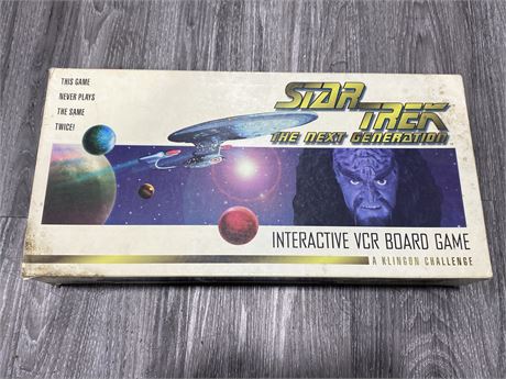 1993 STAR TREK BOARD GAME - COMPLETE