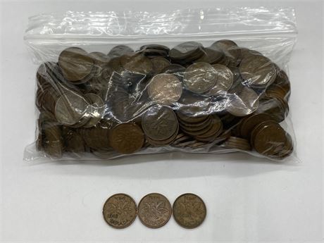 2LBS OF KING GEORGE 1937-1952 COINS