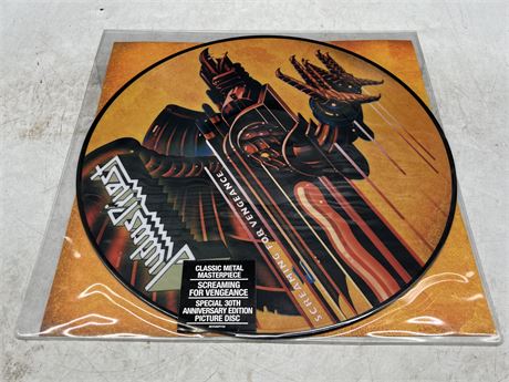 JUDAS PRIEST - SCREAMING FOR VENGEANCE PICTURE DISC - MINT (M)