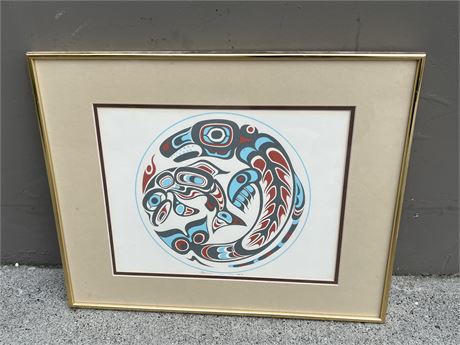 SIGNED / NUMBERED INDIGENOUS PRINT (20”x16”)