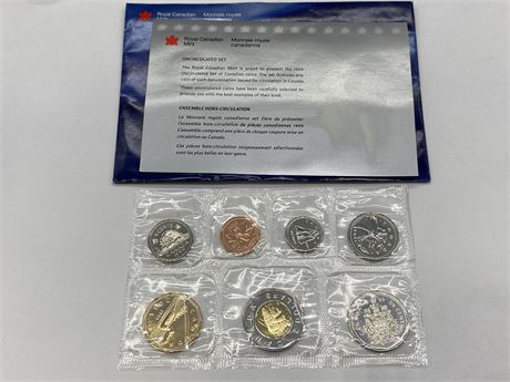 ROYAL CANADIAN MINT 1999 UNCIRCULATED COIN SET