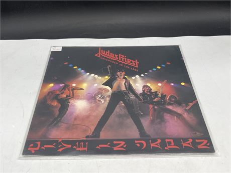 UK PRESSING - JUDAS PRIEST - UNLEASHED IN THE EAST - EXCELLENT (E)