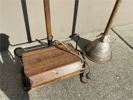 2 ANTIQUE CLEANING TOOLS