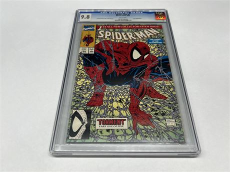 CGC GRADE 9.8 SPIDER-MAN #1 (1990)