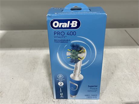 (NEW) ORAL B PRO 400 TOOTHBRUSH