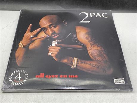 SEALED - 2PAC -  ALL EYES ON ME 4 LP