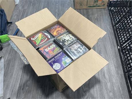 LARGE BOX FULL (APPRX 180) MISC CDS - CLEAN