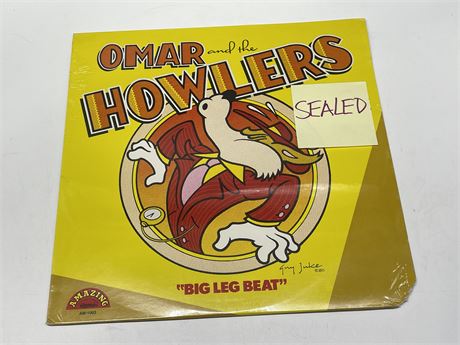 SEALED OMAR AND THE HOWLERS 1980 US IMPORT - BIG LEG BEAT