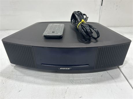 BOSE WAVE MUSIC SYSTEM IV W/REMOTE & CORD