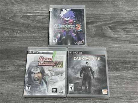 3 PS3 SONY GAMES