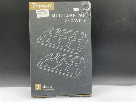 TIAWUDI 8 CAVITY MINI LOAF PAN IN BOX