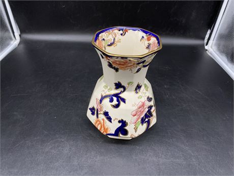 HAND PAINTED MASON’S VASE (Made in England)