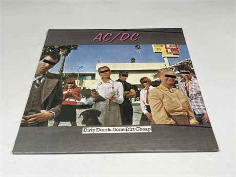 SEALED - AC/DC - DIRTY DEEDS DONE DIRT CHEAP