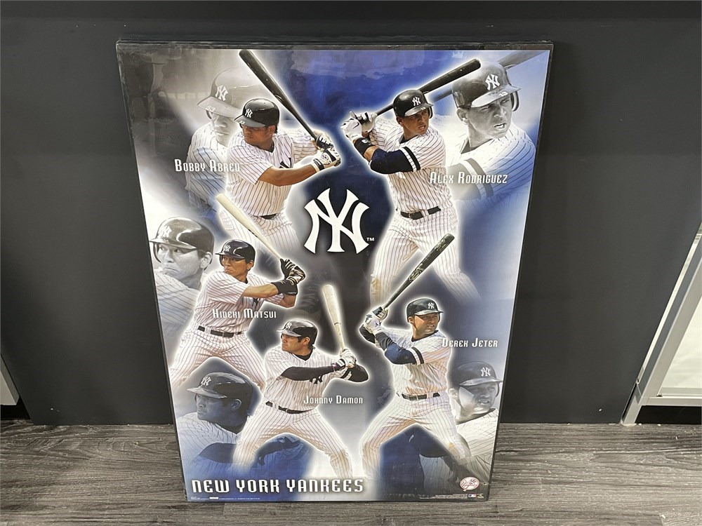 Urban Auctions NY YANKEES POSTER 3FT x 2FT