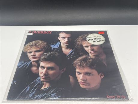 HOLLAND PRESSING - LOVERBOY - KEEP IT UP - EXCELLENT (E)