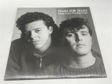 TEARS FOR FEARS - SONGS FROM THE BIG CHAIR - EXCELLENT (E)