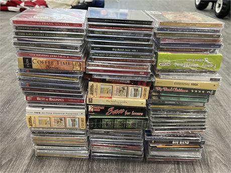 LOT OF SEALED CDS