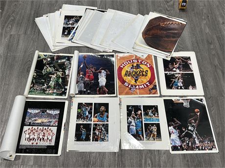 LOT OF ORIGINAL NBA PHOTOS / ETC