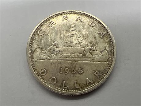 1966 SILVER CDN DOLLAR