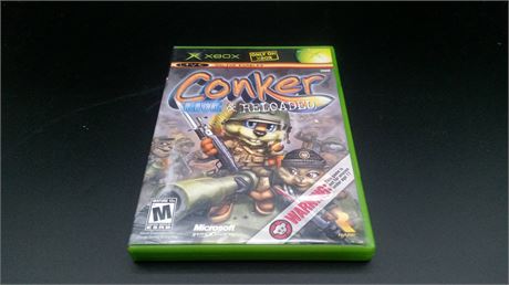 EXCELLENT CONDITION - CIB - CONKERS LIVE & RELOADED - XBOX