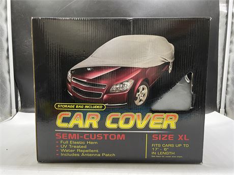 IN BOX XL CAR COVER