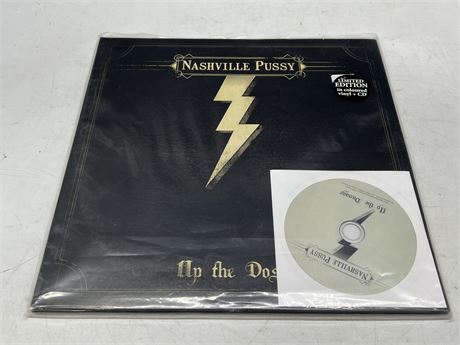 NASHVILLE PUSSY - UP THE DOSAGE 2LP COLOURED VINYL & CD - NEAR MINT (NM)