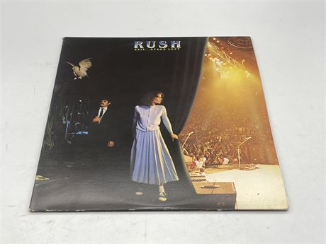 RUSH - EXIT STAGE LEFT - NEAR MINT (NM)
