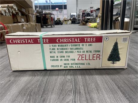 VINTAGE SEALED ZELLERS CHRISTMAS TREE