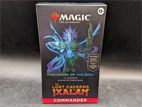 SEALED - MAGIC THE GATHERING LOST CAVERNS COMMANDER