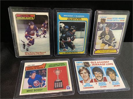 5 - LATE 70s/EARLY 80s NHL CARDS