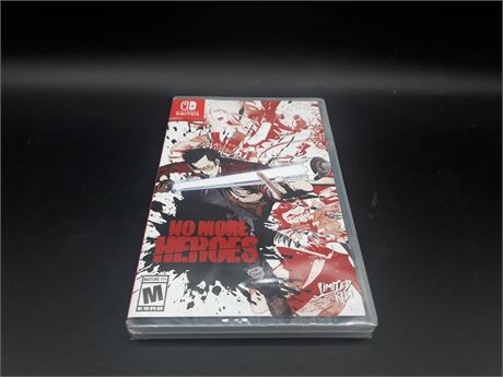 SEALED - NO MORE HEROES - SWITCH