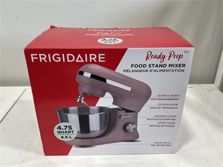 NEW OPEN BOX FRIGIDAIRE FOOD STAND MIXER