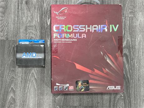 CROSSHAIR IV FORMULA MOTHERBOARD & AMD ADAPTER KIT