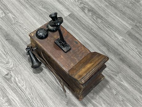 VINTAGE NORTHERN ELECTRIC TELEPHONE - 20”x9”x9”