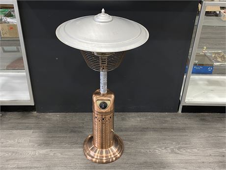 PATIO TABLE TOP HEATER (19”X41”)