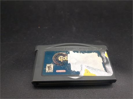 GOLDEN SUN LOST AGE - LABEL RIPPED - TESTED AND WORKING - GBA