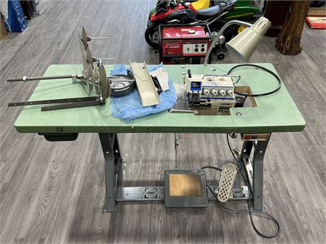 JUKI MO-2500 SEWING MACHINE / TABLE (4ft wide)