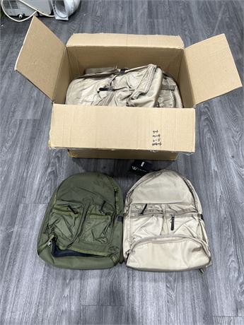 10 NEW TAIKAN BACKPACKS (5 OF EACH COLOR)