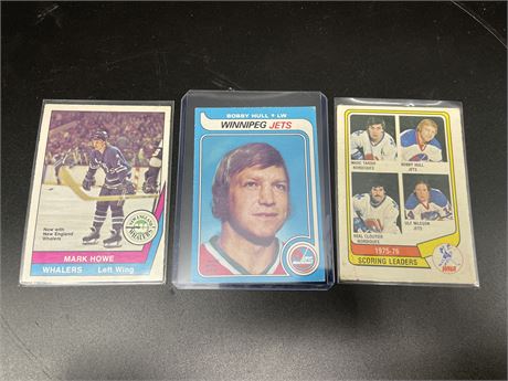 (3) 70’s CARDS