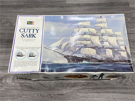 CUTTY SARK REVELL MODEL SHIP - CIRCA 1980