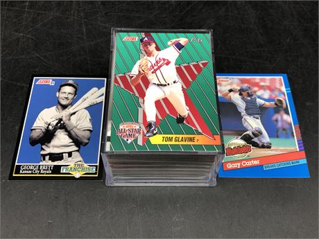 100 MLB STAR CARDS
